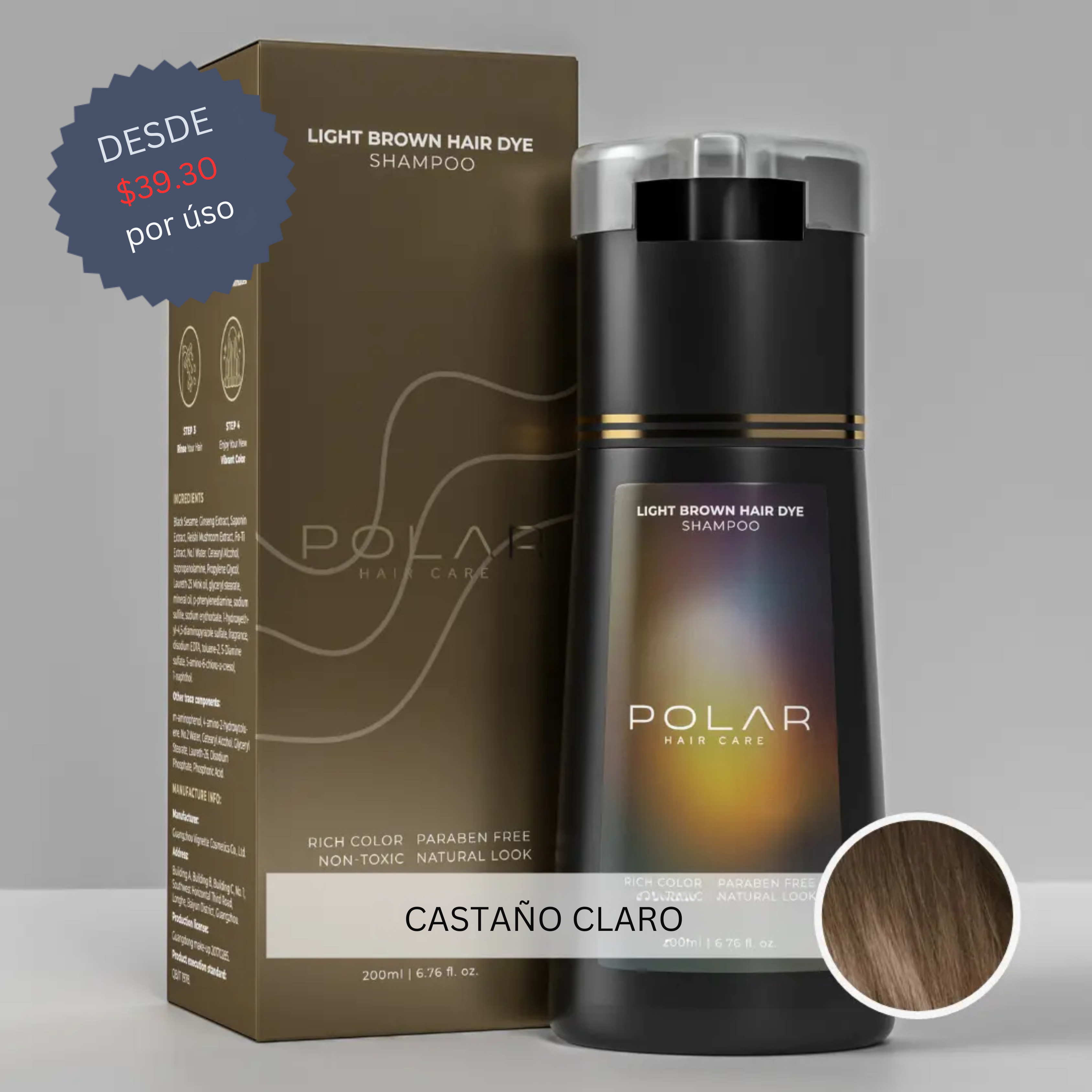 Shampoo De Tinte Instantáneo