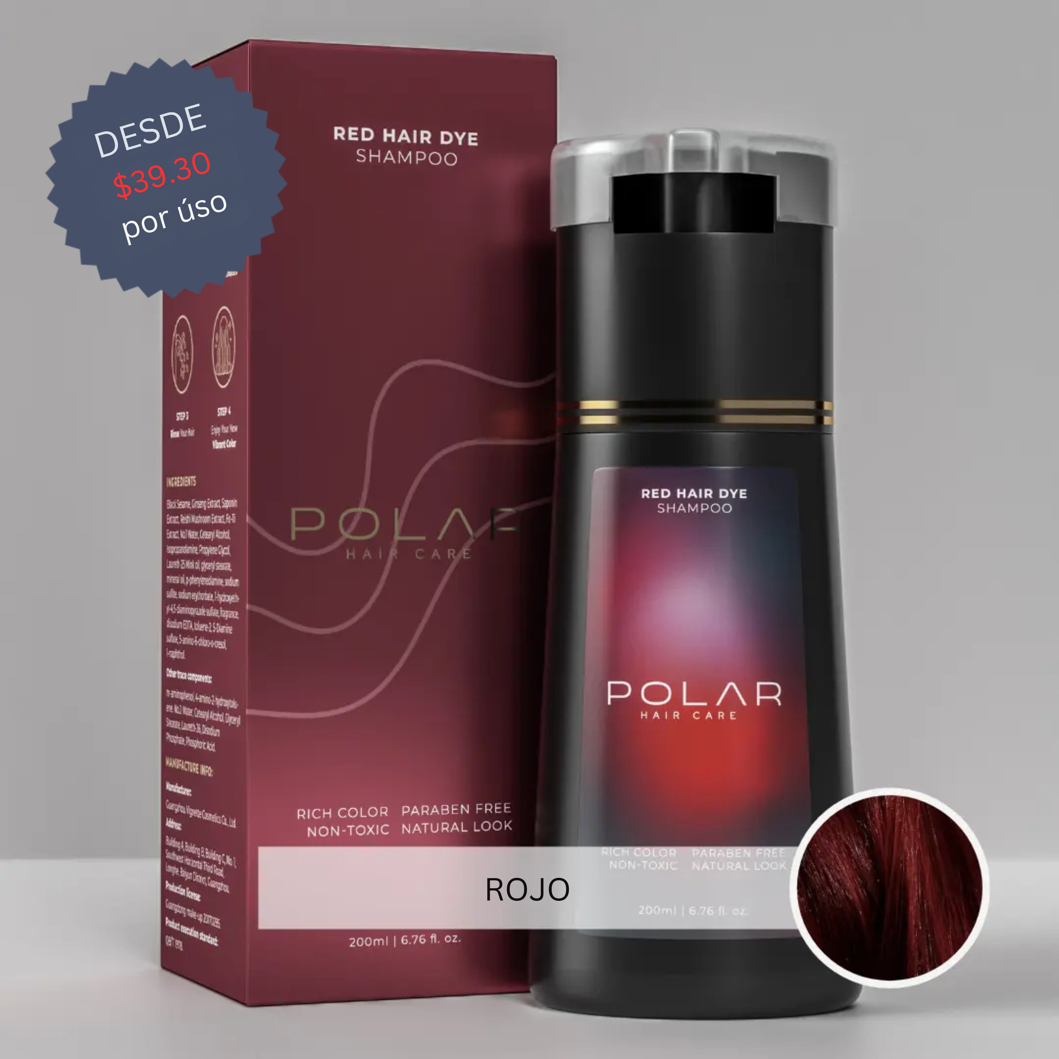 Shampoo De Tinte Instantáneo